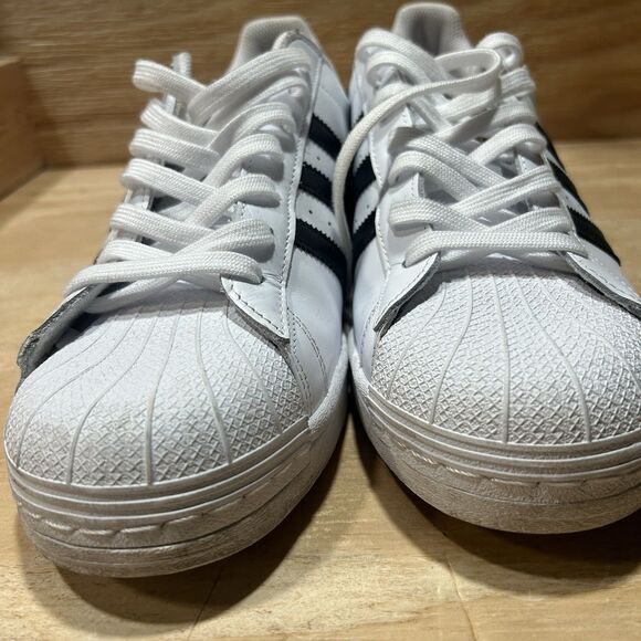 ADIDAS ORIGINALS SUPERSTAR SHELLTOE MEN\'S US 11 WHITE / BLACK / EG4958 main image 7